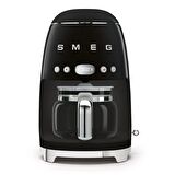 SMEG 50'S Style Retro Siyah Filtre Kahve Makinesi