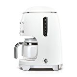 SMEG 50'S Style Retro Beyaz Filtre Kahve Makinesi
