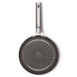 Smeg Cookware 50'S Style Siyah 24 cm Tava