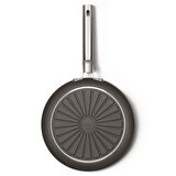 Smeg Cookware 50'S Style Siyah 28 cm Tava