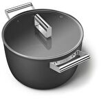Smeg 50'S Style 26 cm Alüminyum Güveç Tenceresi