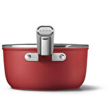 Smeg Cookware 50's Style Kırmızı 20 cm Sos Tenceresi