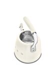 50's Style Krem Set Üstü Düdüklü Kettle 2.3 lt