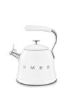 50's Style Beyaz Set Üstü Düdüklü Kettle 2.3 lt
