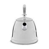 Smeg 50's Style Paslanmaz Çelik Set Üstü Düdüklü Kettle 2.3 lt