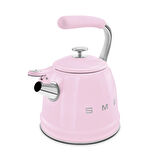 Smeg 50's Style Pembe Set Üstü Düdüklü Kettle 2.3 lt