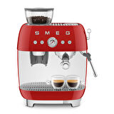 Smeg 50'S Style Kırmızı Espresso Makinesi