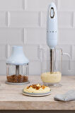 Smeg 50's Style Mavi El Blender Seti hbf03pbeu