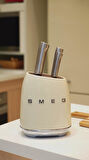 SMEG 50's Style KBSF02 Krem Standlı Bıçak Seti