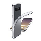Cellular Line Galaxy Note 8 ile Uyumlu Fine Parlak Silikon Kılıfı Şeffaf