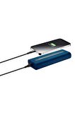 CellularLine Thunder 20000 mah Powerbank Mavi  (Resmi Distribütör Garantili)