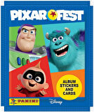 Disney Pixar Fest Çıkartma Kartları Sticker Seti 1 Kutu (24 Paket=96 Sticker+24Kart)