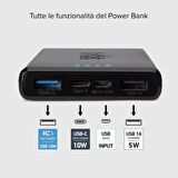 Sbs 10000 mAh Hızlı Şarj Powerbank