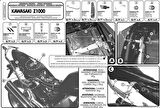Givi 442FZ KAWASAKI Z 1000 (03-06) Arka Çanta Tasiyici
