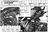 Givi PLX166 HONDA VFR 800 VTEC (02-11) Yan Çanta Tasiyici