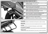 Givi PLR692 BMW K 1200S (05-08) - K 1300S (09-16) Yan Çanta Tasiyici