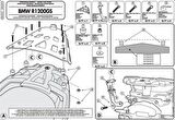 Givi SRA692 BMW R 1200GS (07-12) Arka Çanta Tasiyici