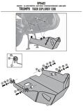 Givi RP6403 Triumph Tiger Explorer 1200 (12-15) Karter Koruma