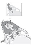 Gıvı Sr5109 Bmw F800gt (13-20) - F800r (09-20) - F800st (06-16) Arka Çanta Taşıyıcı