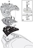 Givi SR4111 KAWASAKI J300 (14-19) Arka Çanta Tasiyici