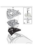 Gıvı Sr4111mm Kawasakı J300 (14-21) Arka Çanta Taşıyıcı