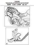 Givi PL532CAM SUZUKI DL 650 V-STROM (04-11) Yan Çanta Tasiyici