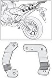 Givi 1127FZ HONDA INTEGRA 750 (14-15) Arka Çanta Tasiyici