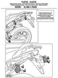 Givi PLR3105 SUZUKI DL 1000 V-STROM (14-19) Yan Çanta Tasiyici