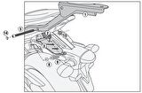 Givi 2118FZ YAMAHA MT-07 (14-17) Arka Çanta Tasiyici