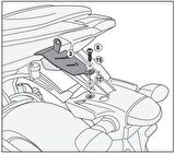 Givi 2118FZ YAMAHA MT-07 (14-17) Arka Çanta Tasiyici