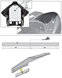 Givi SR3106 SUZUKI BURGMAN 125-200 (06-13) - BURGMAN 125-200 ABS (14-20) Arka Çanta Tasiyici