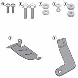 Givi 2118KIT YAMAHA MT-07 (14-17) Yan Çanta Tasiyici Baglanti Kiti