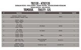 Givi TB2120 Yamaha Tricity 125-155 (14-19) Sissy Bar