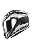 50.8 Brave Mat Siyah-tıtanıum-gri Kask