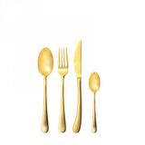 Bugatti Settimocielo Satin Gold 75 Parça Çatal Bıçak Seti