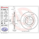 ARKA FREN DISKI-330X22 5×112 (VW TOUAREG 18-  AUDI A4 08-16  A6 11-18  Q5 09-17)