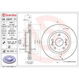 DISK FREN ON (SUZUKI   SX4 S-CROSS 1.6 / 1.6 DDIS  13-// VITARA 15-/ 1.6 VVTI  280 MM)