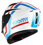 SUOMY TRACK-1 KASK NINETY SEVEN WHITE-RED