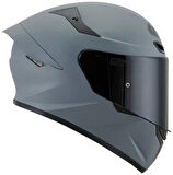 KYT TT-COURSE KASK MAT GRİ