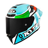 KYT TT-REVO KASK LEOPARD EDITION TRICOLORE