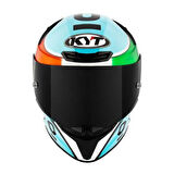 KYT TT-REVO KASK LEOPARD EDITION TRICOLORE