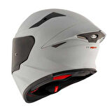 KYT TT-REVO KASK PLAIN MATT GREY