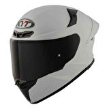 Kyt TT-Revo Plain Matt Grey Kapalı Kask