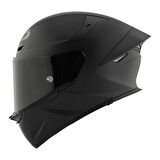 KYT TT-REVO KASK PLAIN MATT BLACK