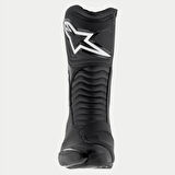 Alpinestars SMX S WP Korumalı Spor Motosiklet Botu Siyah