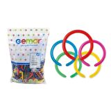 Sosis Balon Pastel Renklerde 100 Lü Balon