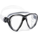 Cressi Big Eyes Evolution Dalış Maskesi CLEAR-BLACK