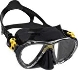 Cressi Yetişkin Big Eyes Evolution Maske BLACK- YELLOW