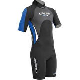 Cressi Med X Man Shorty Dalış Elbisesi Standart-2.5MM - NO:8 - 4XL