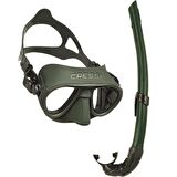 Cressi Calibro Maske Corsica Şnorkel Seti Yeşil